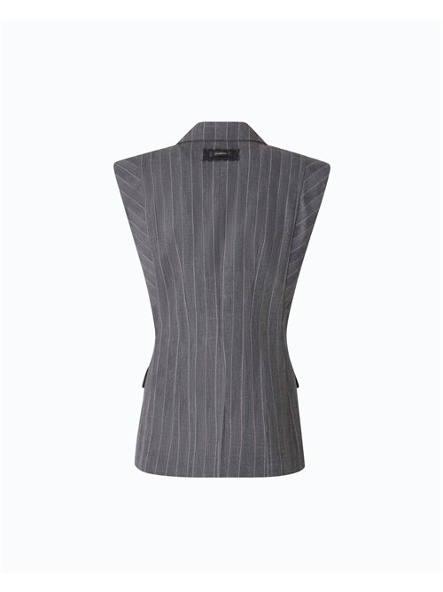 Gilet gessato in misto lana PINKO | 107428A3FF/IN4